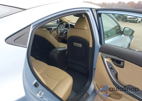 2013 Hyundai Elantra Limited из США, поврежденный, VIN KMHDH4AE9DU502978